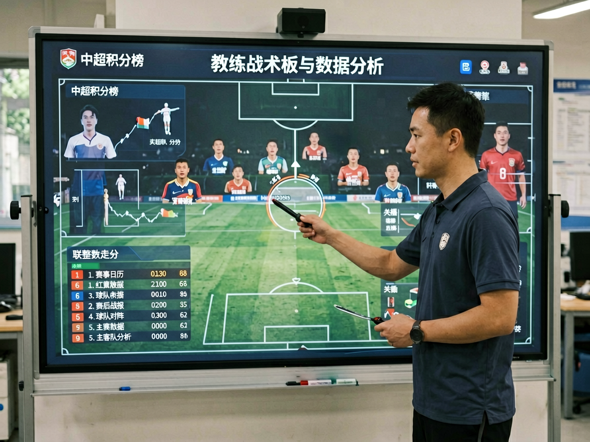 教练战术板与数据分析